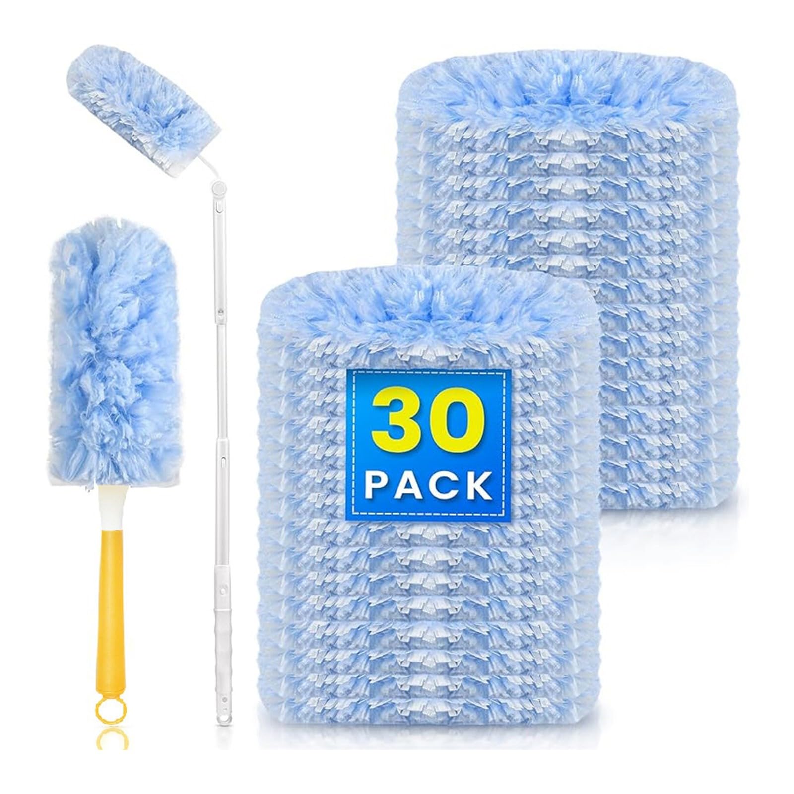 Tsophreniq Strong Collector Pad Constructed with Fibers for Delicate Surfaces Handheld Remover