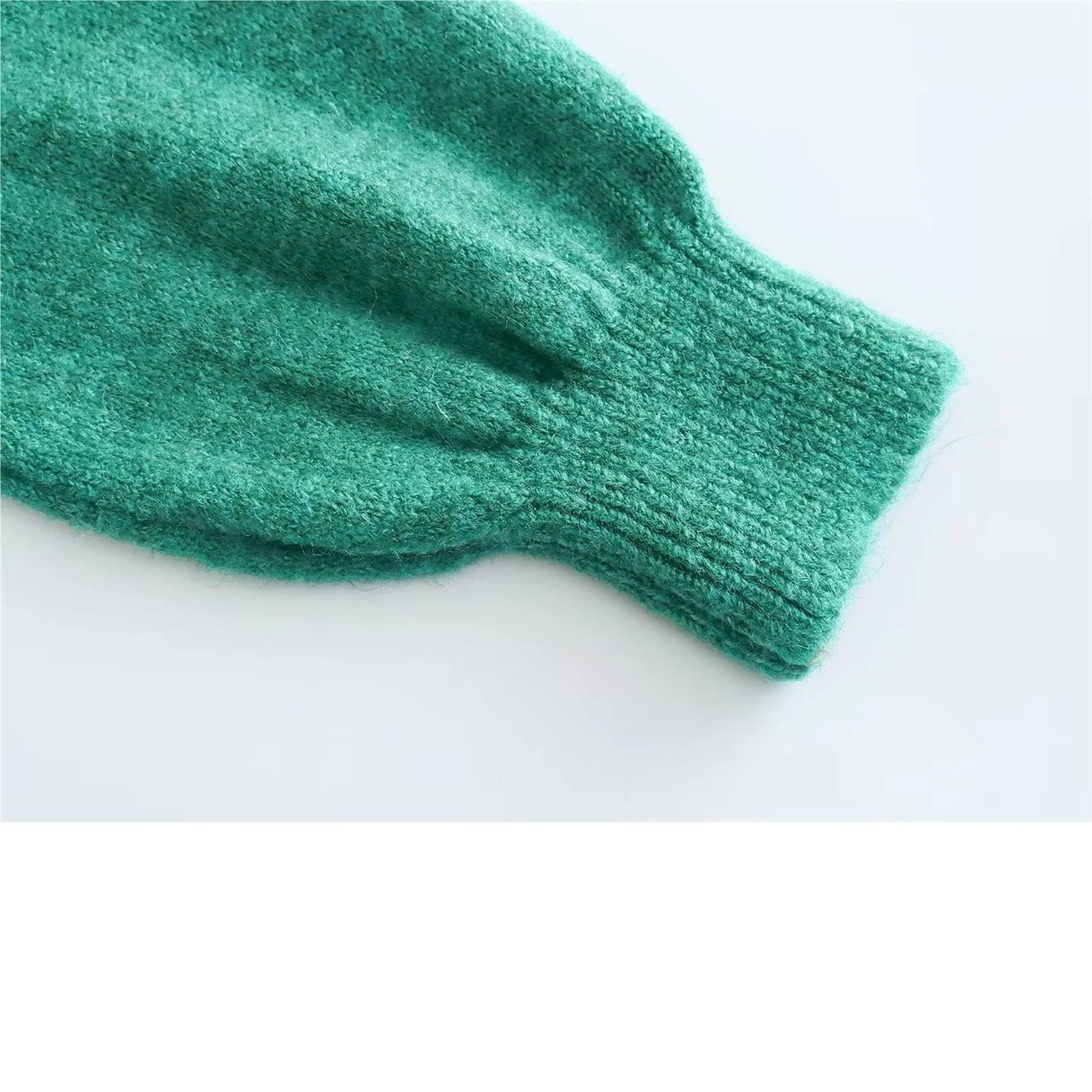Damskie swetry odzież damska okrągły dekolt długi rękaw luźny dzianinowy kardigan wysadzany klejnotami guzik sweter damski streetwear