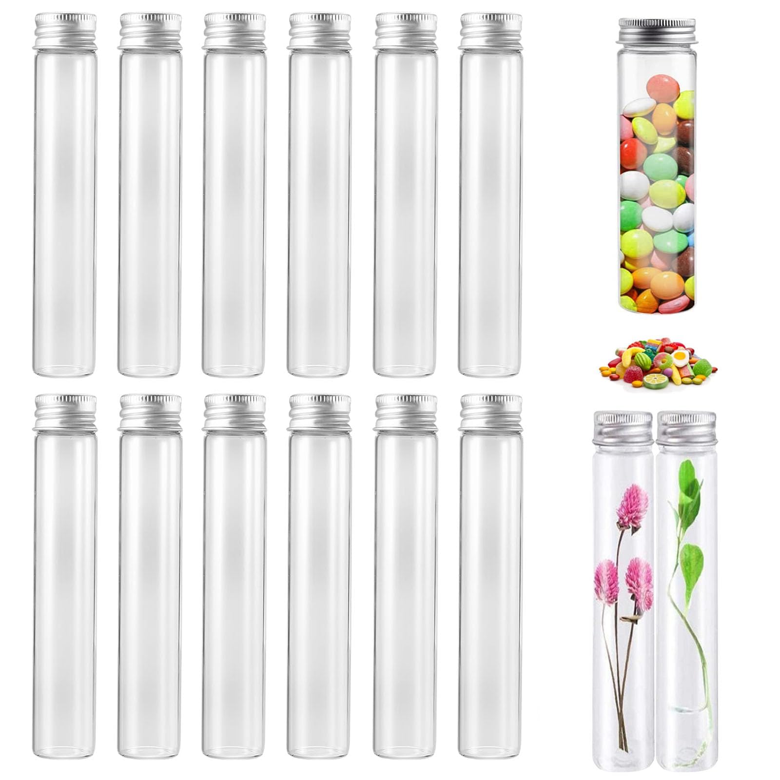 30 X Tischkartenhalter Hochzeit Reagenzglas Mit Korken 35 Tischkarten - Mit Drahthalterung Korken Juteschnur Trichter - Menükartenhalter - Tischdeko