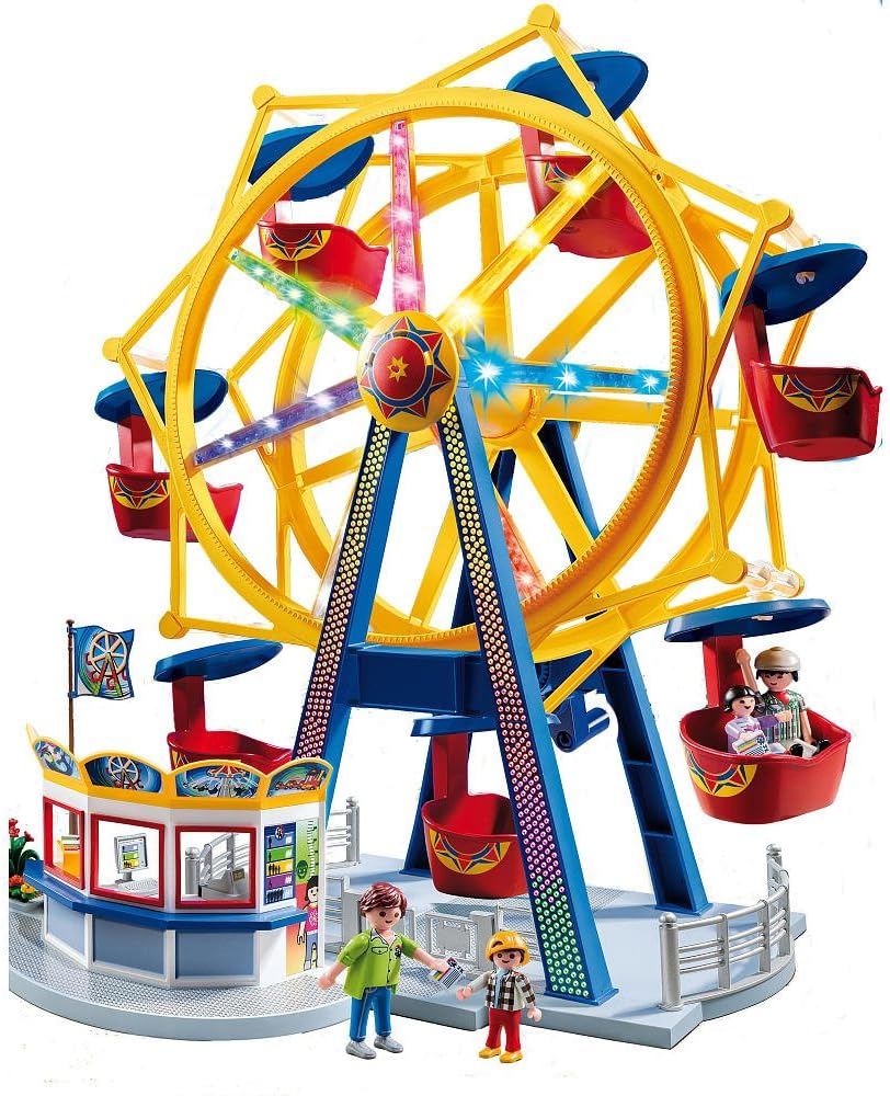 Playmobil 5552 - Grande roue avec ?�clairage color?� : Amazon.fr: Jeux et Jouets