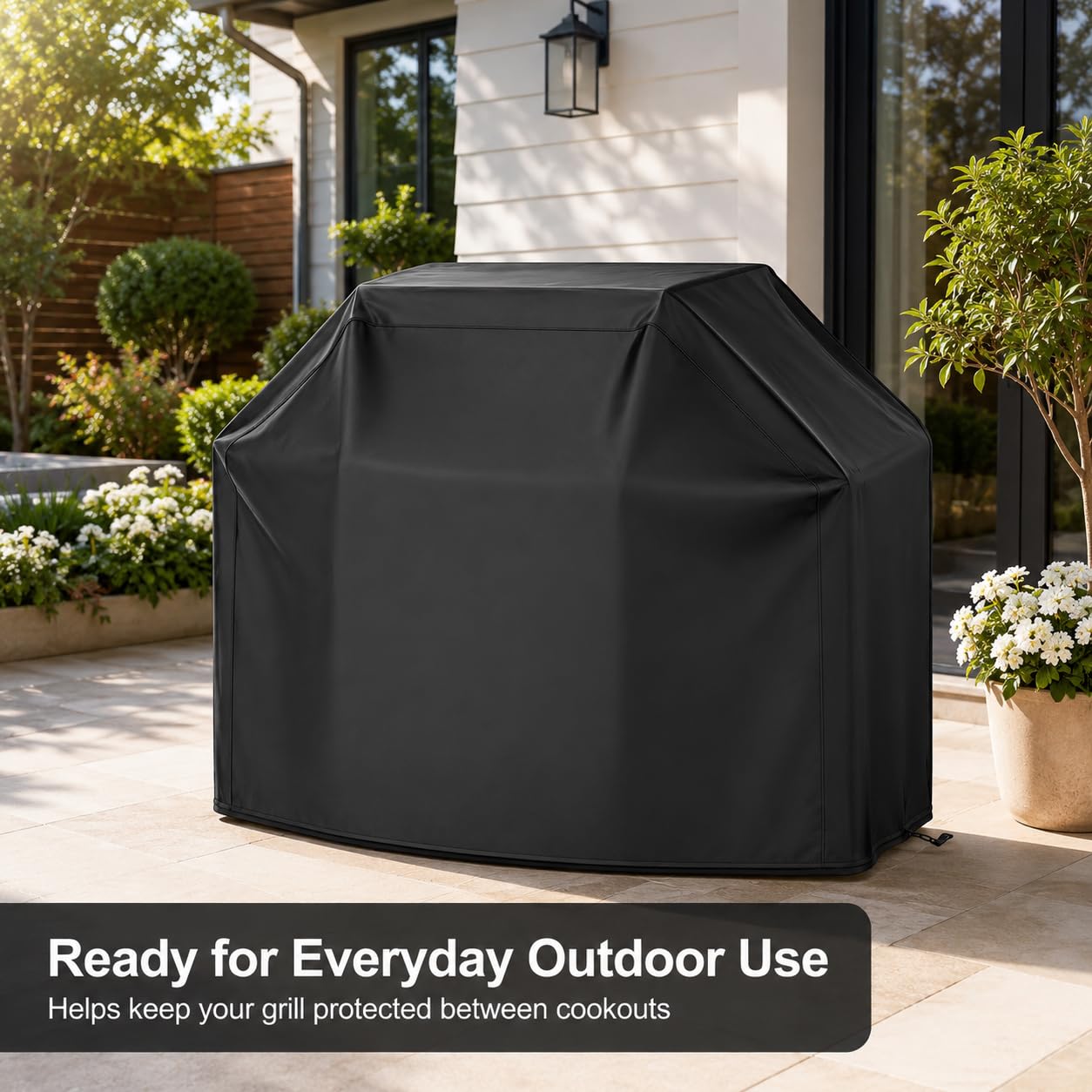 Funda para Barbacoa para Barbecook Siesta 412 2020-2026+ | Oxford Reforzado | Antiheces Pájaros | Fácil Limpiar | Resistente Nieve | Instalar Sol | Aceite Frío | Apto Todas Estaciones