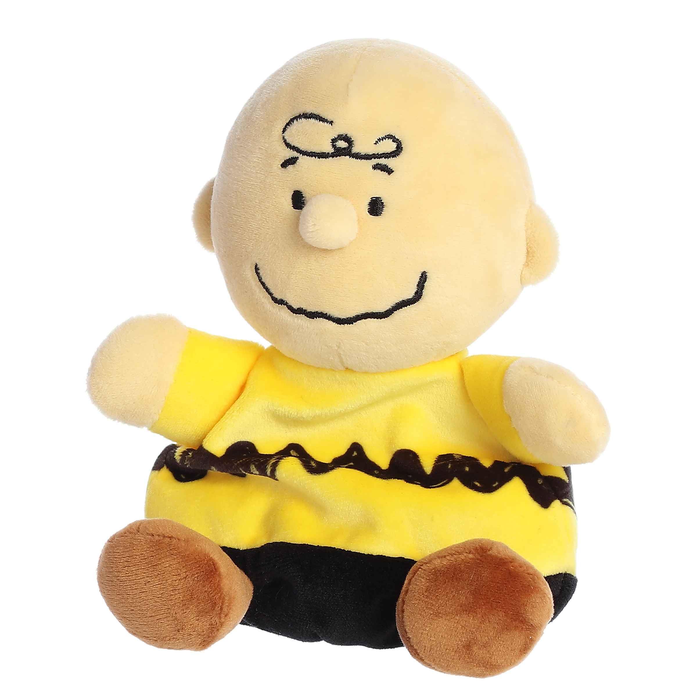 Aurora(r) Timeless Peanuts(r) Palm Pals(tm) Charlie Brown Stuffed Animal - Classic Characters - Lasting Memories - Multicolor 5 Inches - Image 5