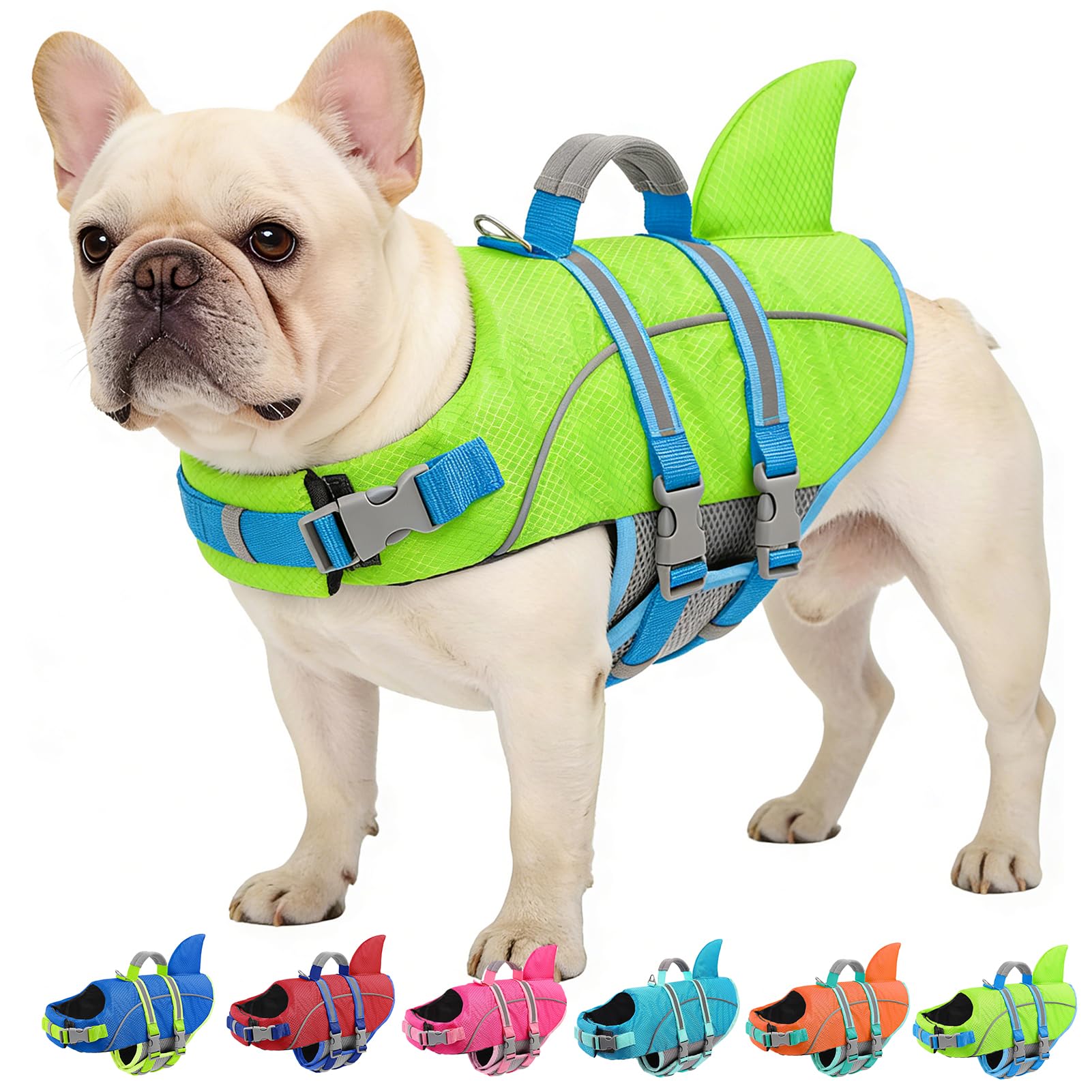 AOFITEE Gilet de Sauvetage pour Chien, Gilet de Sauvetage pour Chien pour la Natation et Le Bateau
