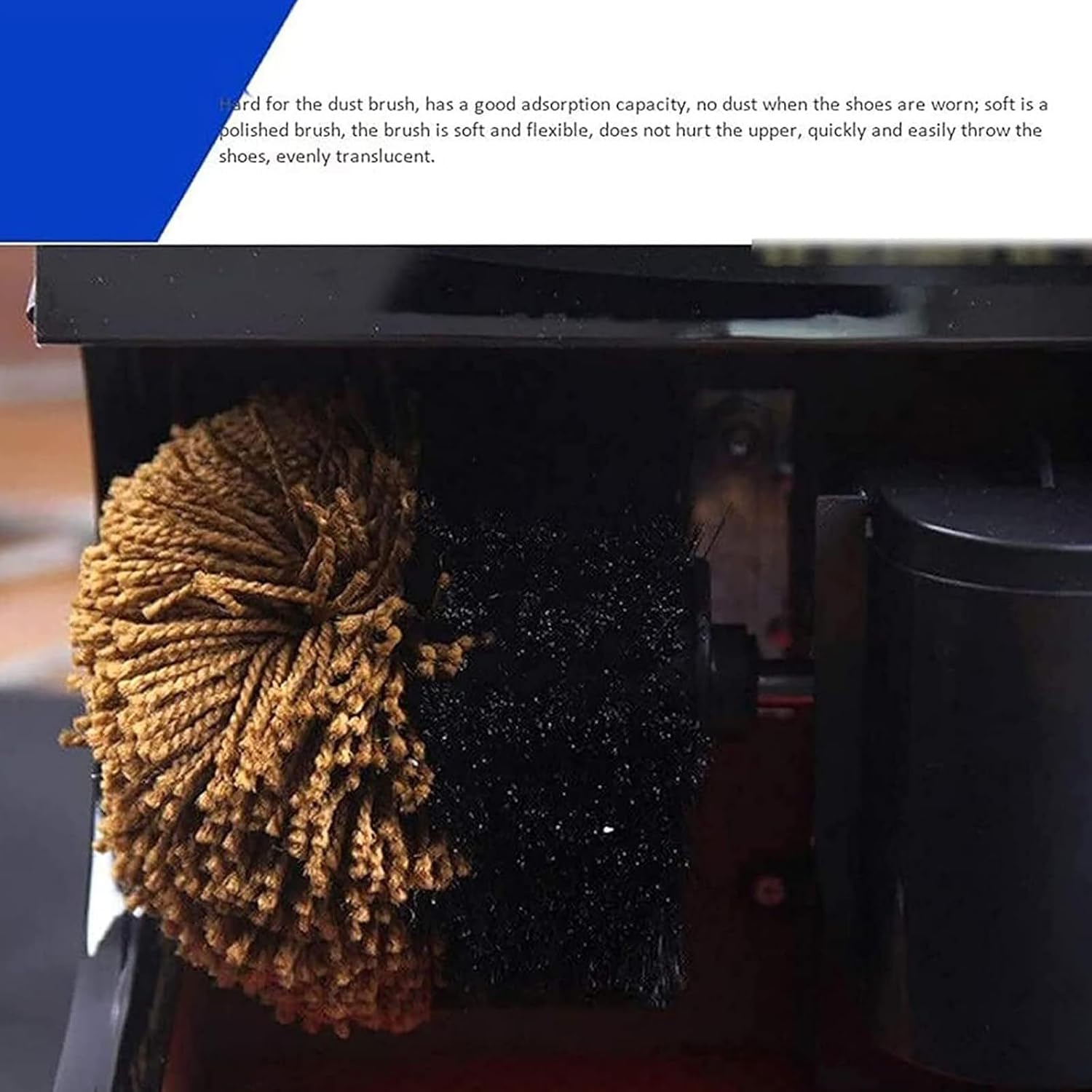 Automatic Shoe Polishing Machine, Electric Leather Shoe Brush with Induction Sensor, Compact Household Shoe Cleaner(Metallic)