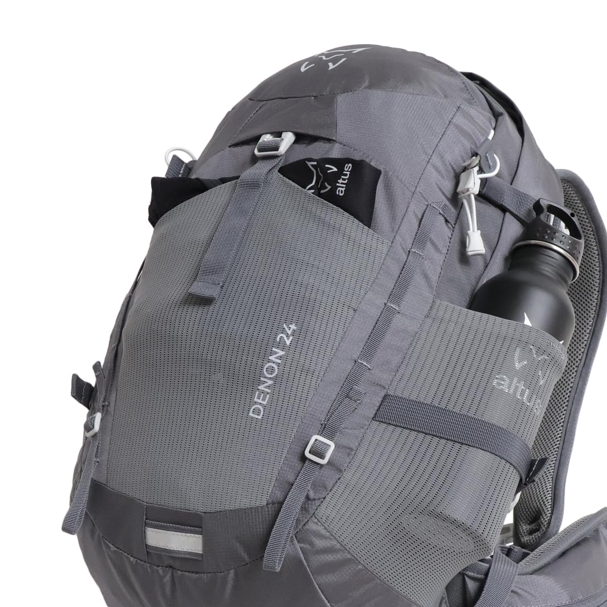 ALTUS | Denon 24 J 30 | Mochila senderismo | mochila montaña | mochila excursión | 24 L | Gris
