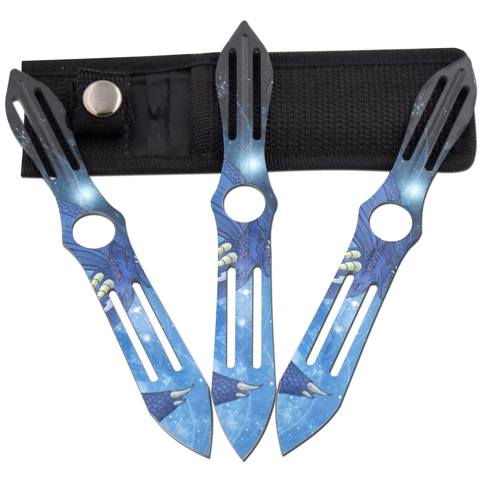 Snake Eye Tactical 3 Piece-Set Gaming Knife With Sheath