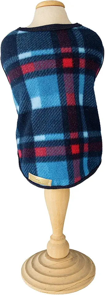Luppet Roupinha Pet Basica Para Cachorro Marinho Xadrez M