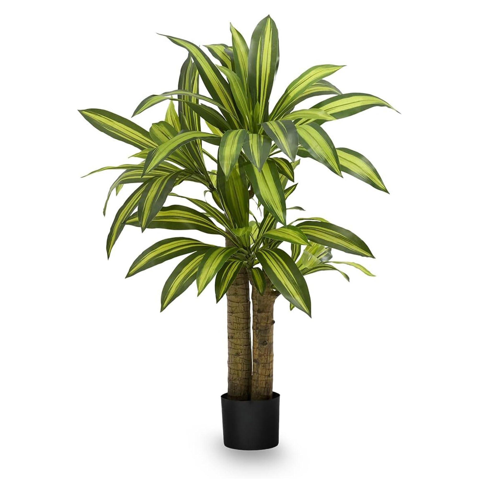 Maia Shop - Sztuczna Dracena 120 cm | Dekoracyjna rolina hiperrealistyczna  | Drzewo tropikalne do dekoracji domu i biura | Sztuczna rolina z doniczk  do wntrz i na zadaszone zewntrz : Amazon.pl: Dom i kuchnia