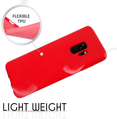 Miniatura 3 de GOOSPERY Soft Feeling Jelly para Samsung Galaxy S9 Case (2018) Cubierta de parachoques delgada sedosa (flamenco)