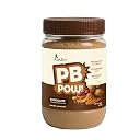 PBPow Chocolate Peanut Butter Powder | Peanuts, Rich Cocoa, Gluten Free, No GMO | 80% Less Fat | Healthy Snacking For Kids, After Gym, Breakfast| 85g Protein in 227g, Pack Of 1 gallery image
