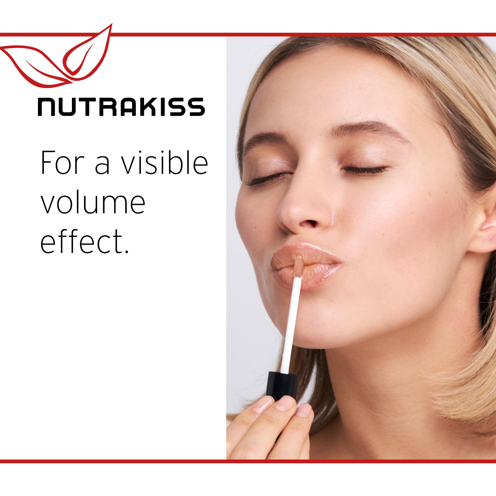 NUTRALASH Lip Plumper Nude 5 ml (Liquid, Glossy, Full Coverage, Long-lasting, Not Tested On Animals, Made in Germany) - Image 2