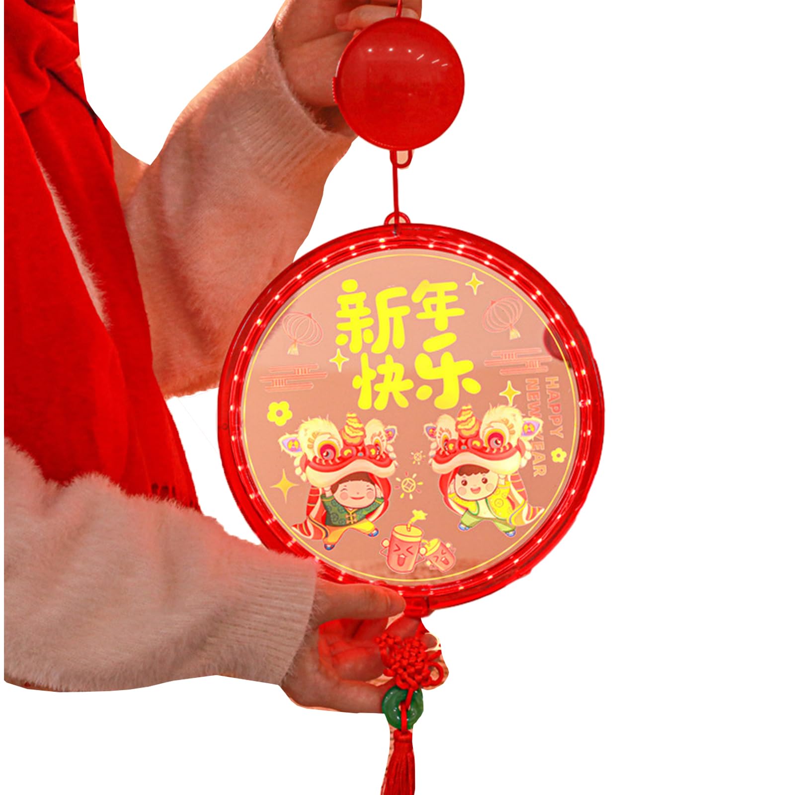 Buxuaaaa D New Year Chinese Fu Character Le Light Pendant Hanging Lamp Festival Ecor For Window Oor Home Ecor Hanging Pendant