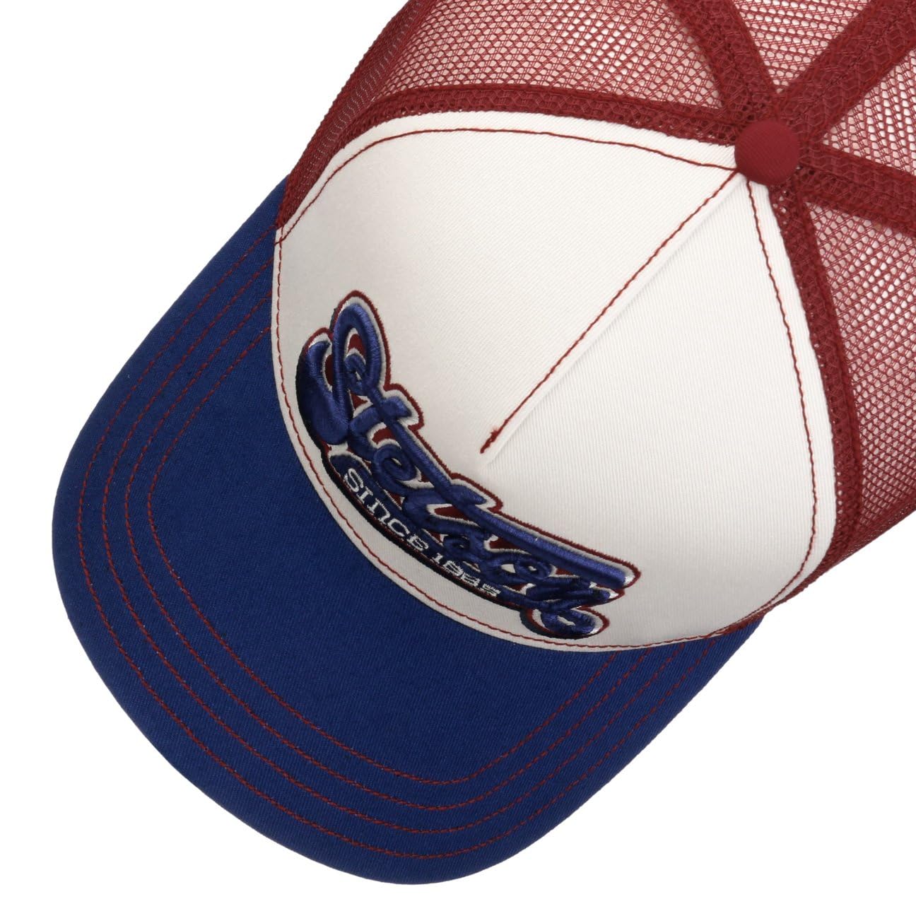 Stetson Lettering Trucker Cap Retro Herren Frühjahr Sommer