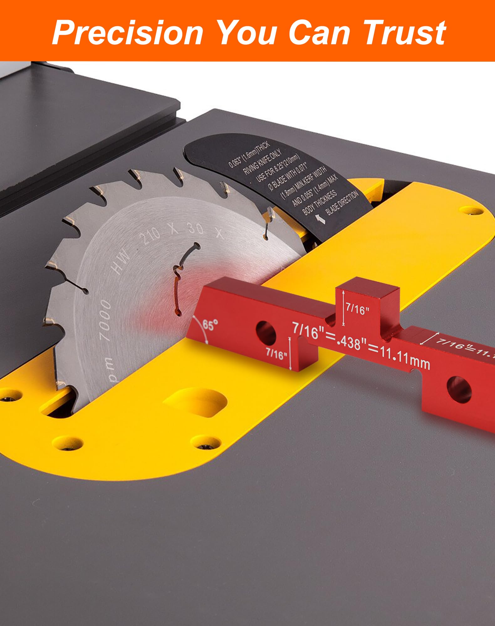 Table Saw Setup Blocks - Precision Woodworking -5