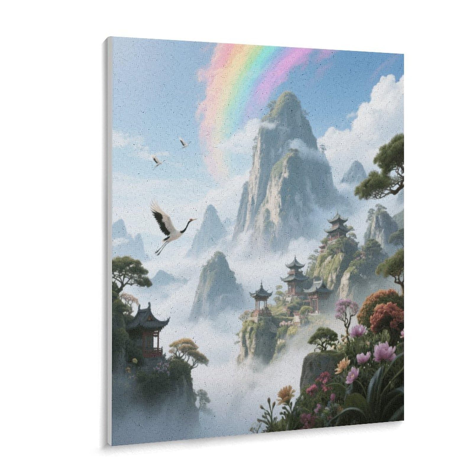 KOAYUBFC Xianxia Malen nach Zahlen für Erwachsene, Anfänger, Erwachsene, Malen-nach-Zahlen-Kits auf Leinwand, DIY-Acryl-Ölfarben, Gemälde mit Pinseln für Geschenk, Heimdekoration, Wanddekoration
