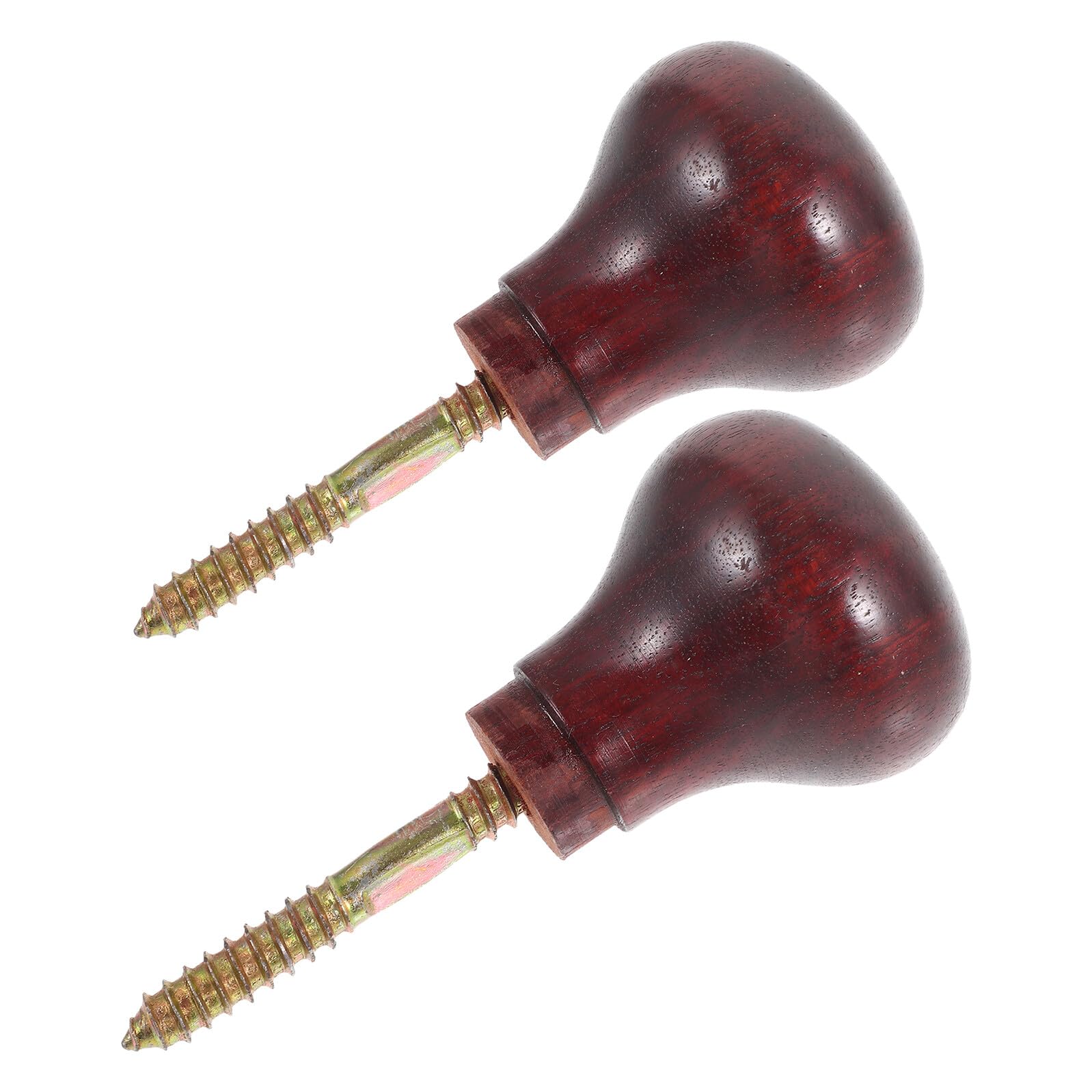 2piezas Mango de Caña de Madera Maciza de Mango de Madera Agarre Ergonómico Antideslizante para Personas Mayores Repuesto de Empuñadura para Bastón para Soporte de Ayuda
