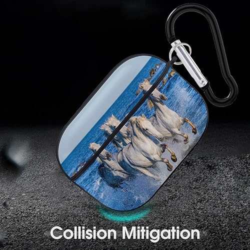 Miniatura 6 de Funda protectora completa a prueba de golpes para Airpods Pro (21 generación) con llavero, funda protectora completa a prueba de golpes, funda