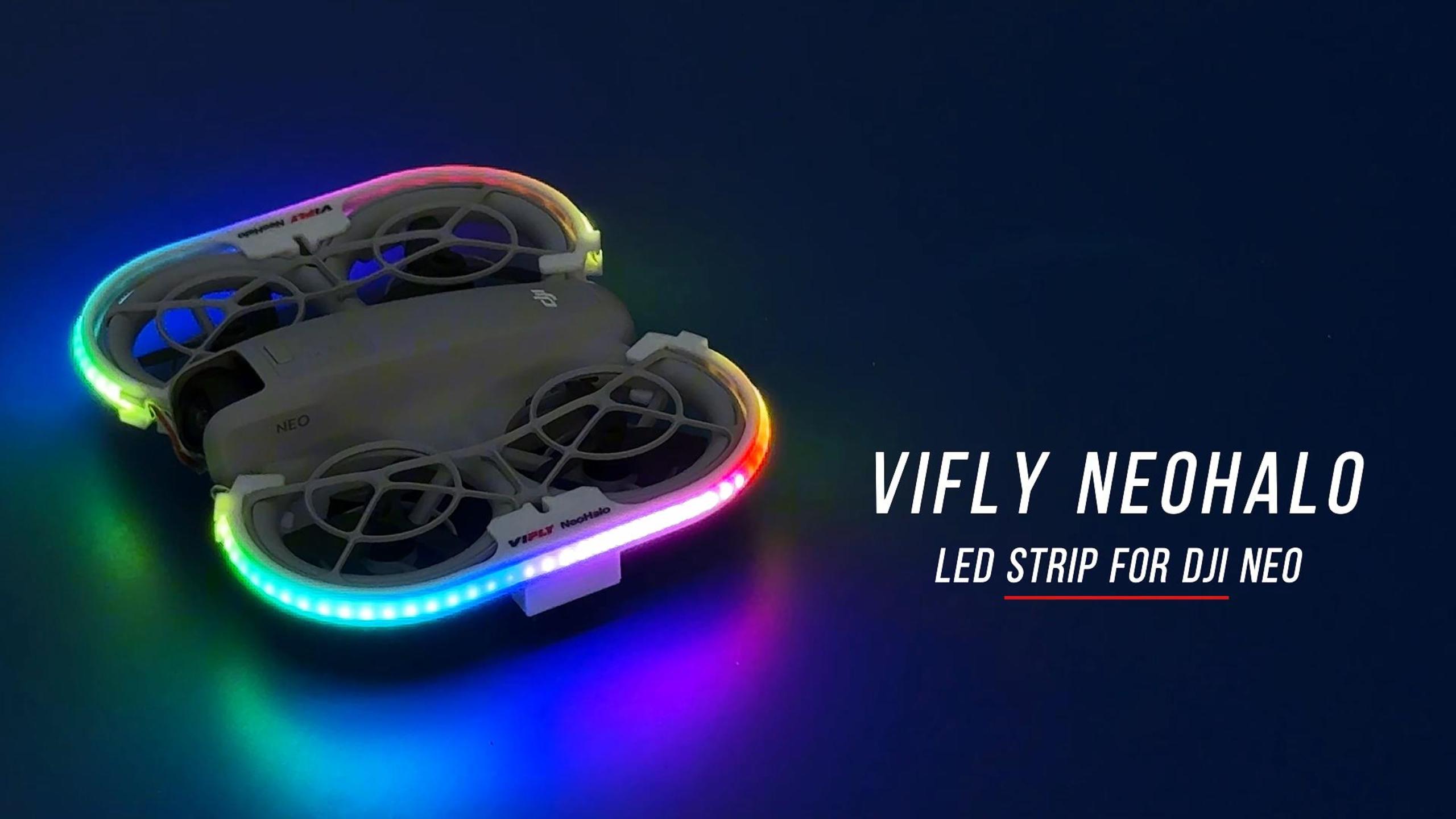 Watch VIFLY NeoHalo LED Light Strip for DJI Neo on Amazon Live