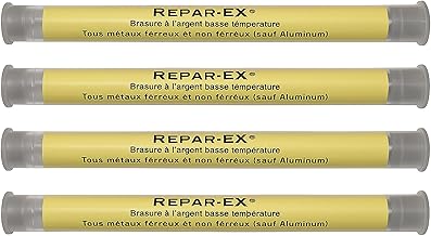 Bricolagepro – 4 Low Temperature Brazers – All Metals – 20 g Tube