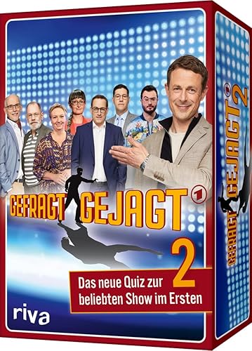 Gefragt – Gejagt 2 – Das neue Quiz zur beliebten Show im Ersten: Trainiere dein Allgemeinwissen mit über 200 kniffligen Fragen. Das perfekte Geschenk für alle Quiz- und Rätsel-Fans