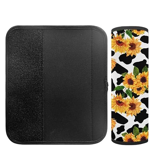 Miniatura 6 de Funda para cinturón de seguridad de automóvil para niños, con estampado de animales de dibujos animados, almohadillas para correa de asiento de