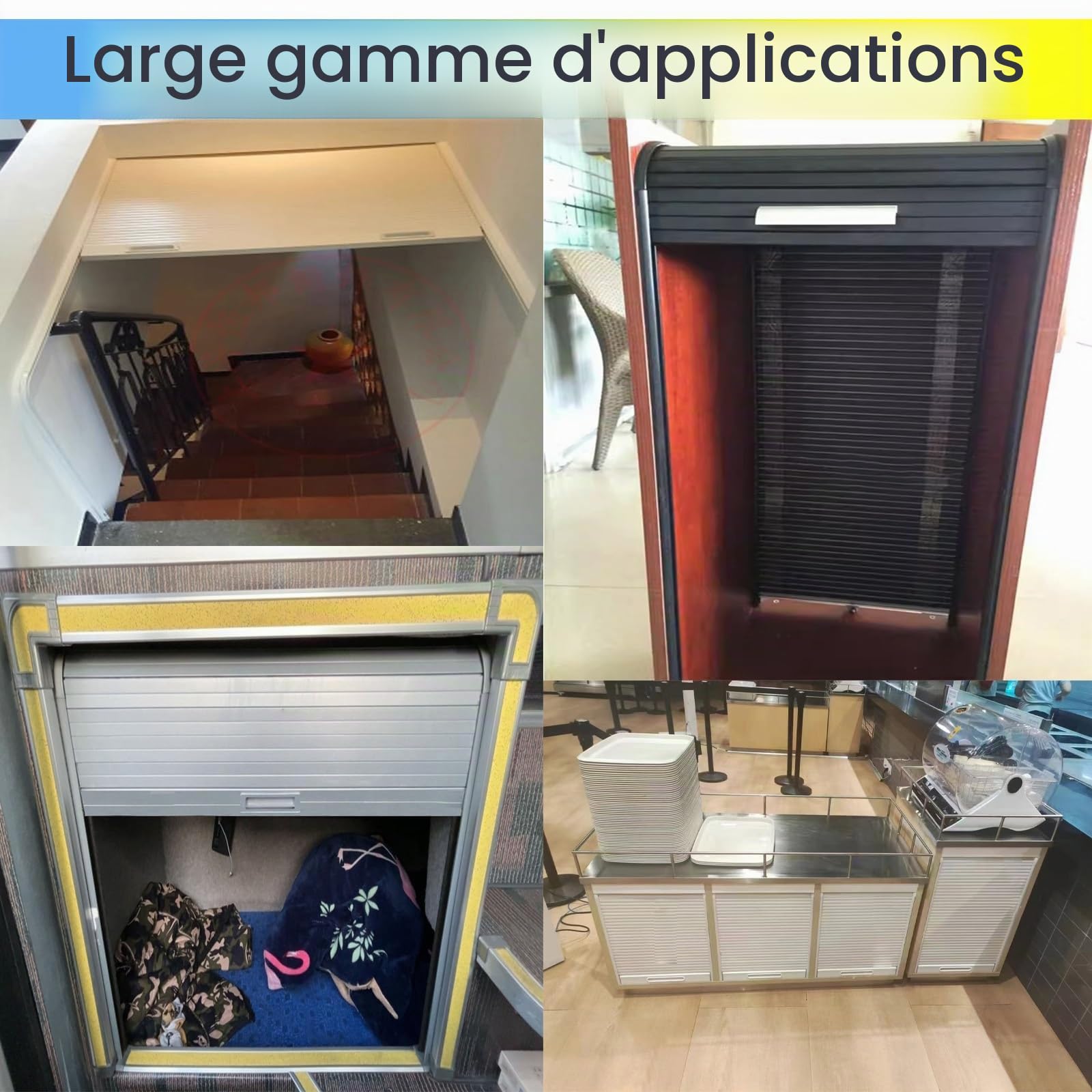Volet Roulant Pour Meuble De Cuisine Ouverture Par Basculement Vers Le Bas