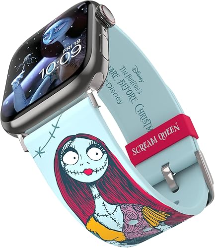 Miniatura 4 de Bandas de reloj inteligente Nightmare Before Christmas  Producto oficial compatible con todos los tamaños y series de Apple Watch reloj no incluido