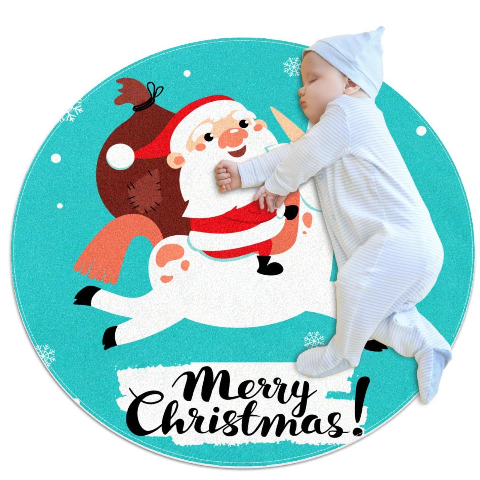 Tapis moderne antidérapant Joyeux Noël, le tapis de sol parfait à offrir en cadeau