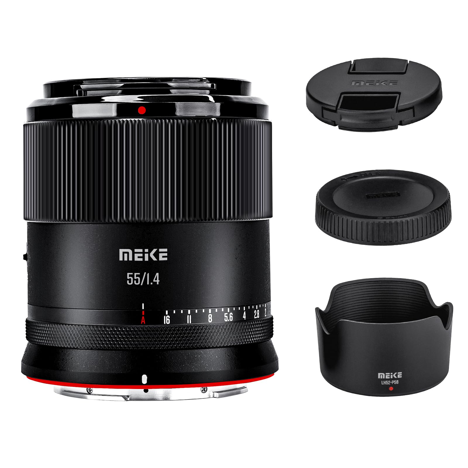 Amazon.com : Meike 55mm F1.4 APS-C Auto Focus Prime Lens for Nikon