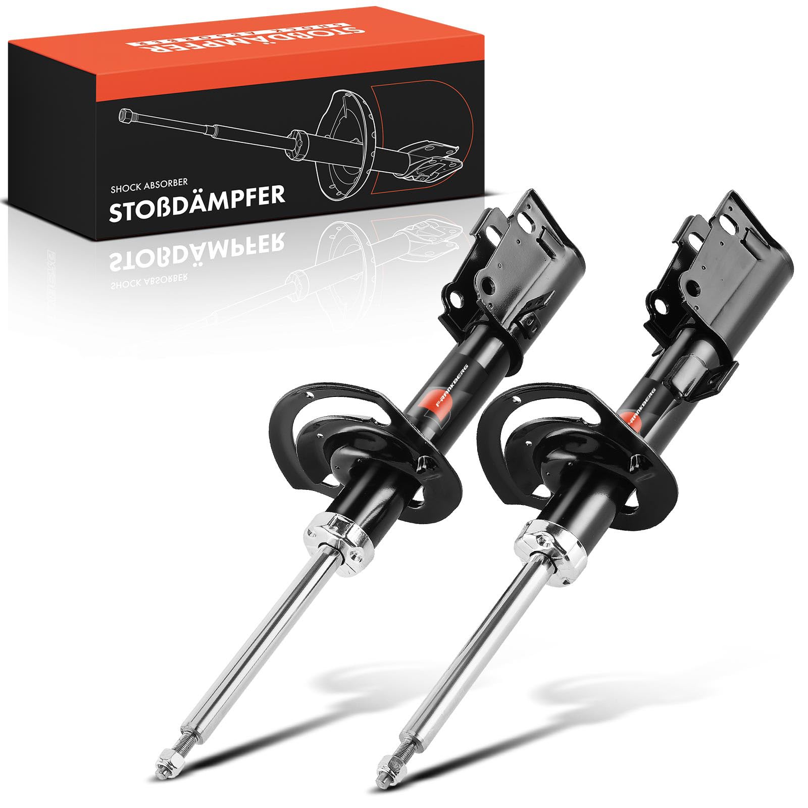 Frankberg amortiguadores delanteros 562 mm presión gas K68043990AE | Compatible con: Viaje, Freemont 345