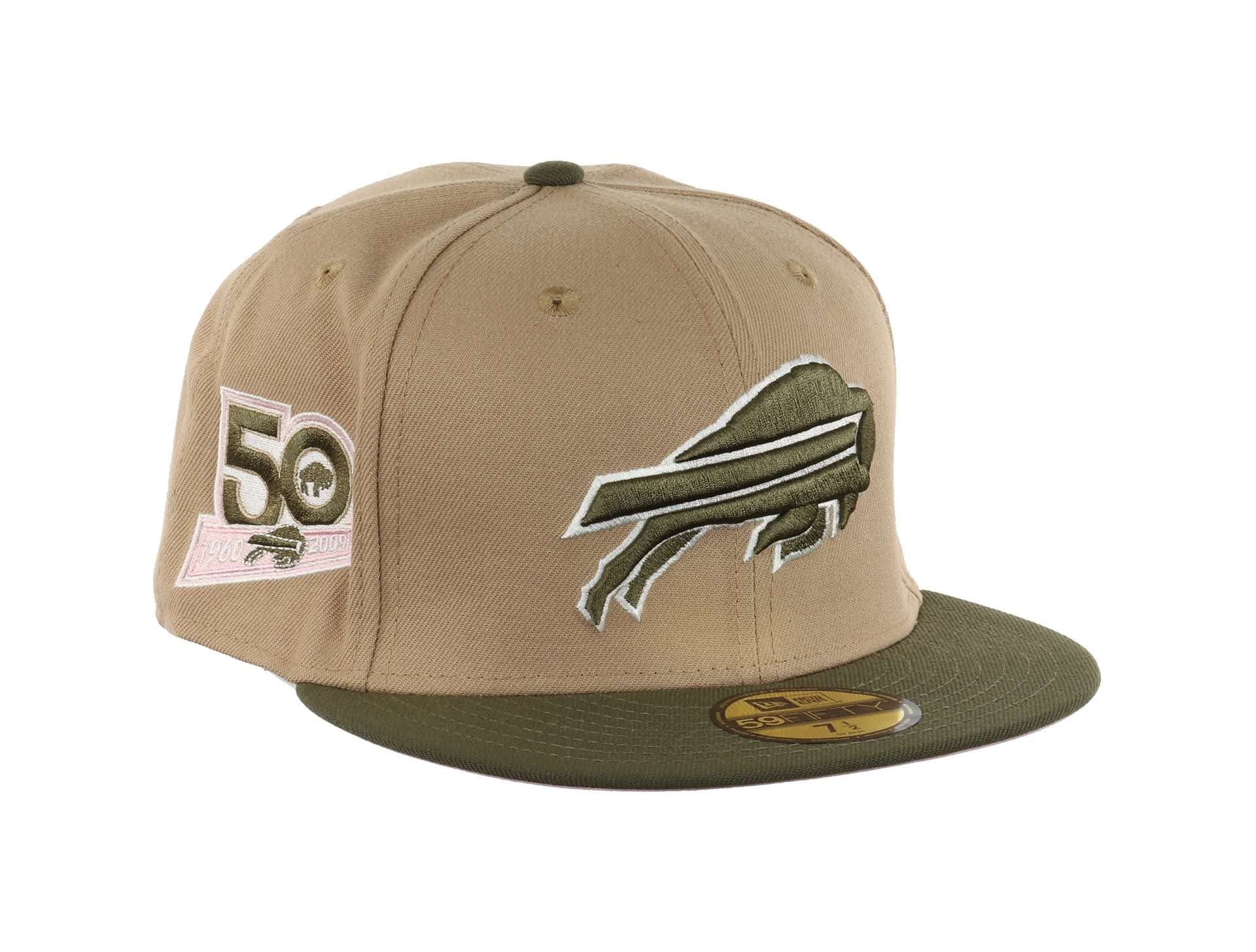 New Era 59Fifty Fitted Cap - SIDEPATCH Buffalo Bills Camel - 8