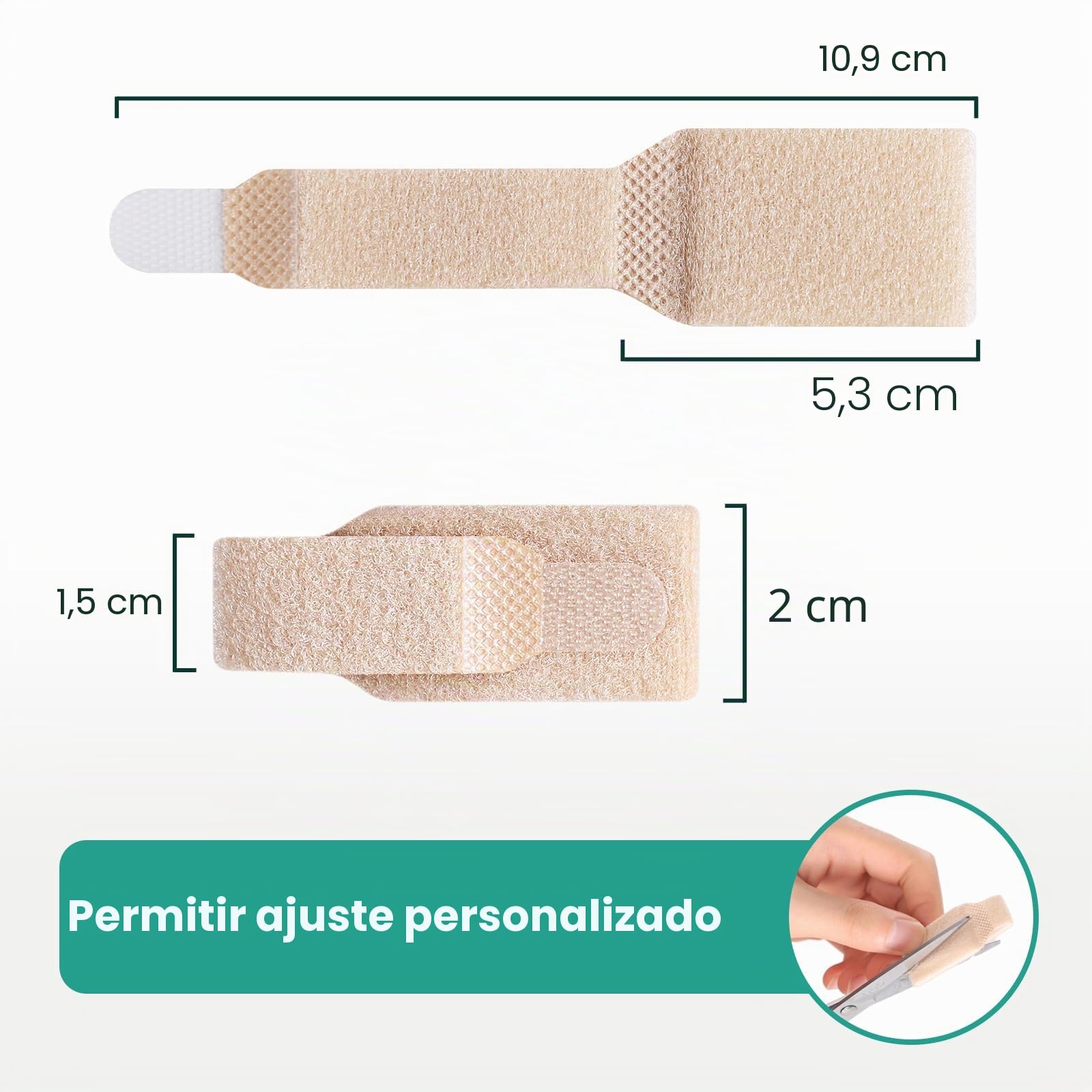 Welnove Alisador de dedos en martillo, paquete de 8 férulas para dedos en martillo, vendajes acolchados para dedos de los pies, corrector de dedos superpuestos, férulas para dedos torcidos, dedos