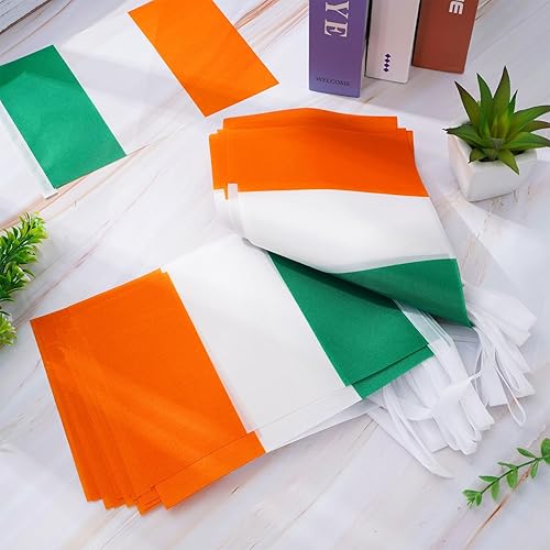 Miniatura 4 de JarThenaAMCS Banderas de Israel de 52 pies y 50 banderas de Israel, mini pancarta colgante israelí, bandera nacional, guirnalda de banderines para