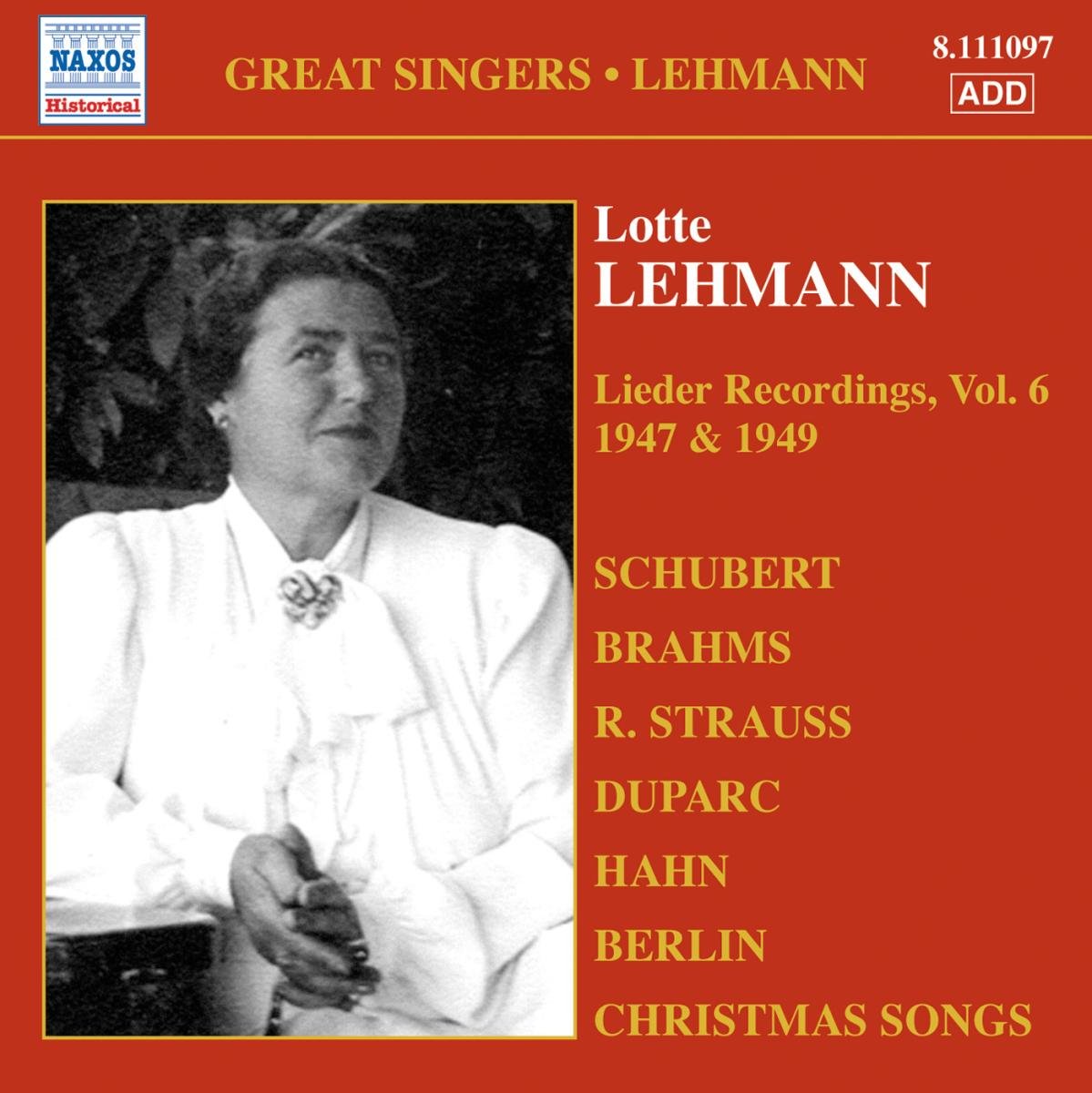 LIEDER RECORDINGS VOL.6