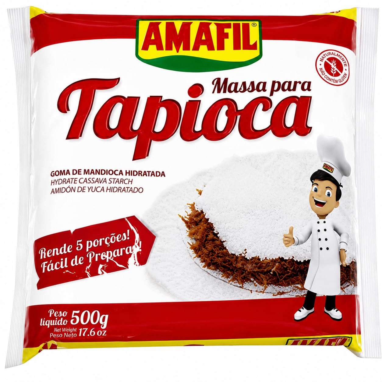 �️Amafil Flour Massa Para Tapioca, 1.1 Pound — grocery & food deal