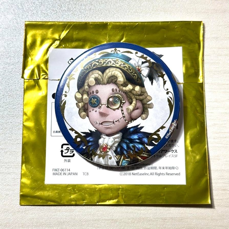 第五人格 ナンジャタウン 曲芸師 漁師 マイク グレイス 缶バッジ 第五人格 ナンジャタウン 曲芸師 漁師 マイク グレイス 缶バッジ