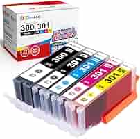 Amazon.co.jp: GPC Image TS7530 インク 5色セット BCI-301 BCI
