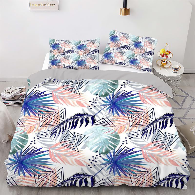 Housse de couette 240 x 260 cm beige en microfibre avec 2 taies d'oreiller 65x65