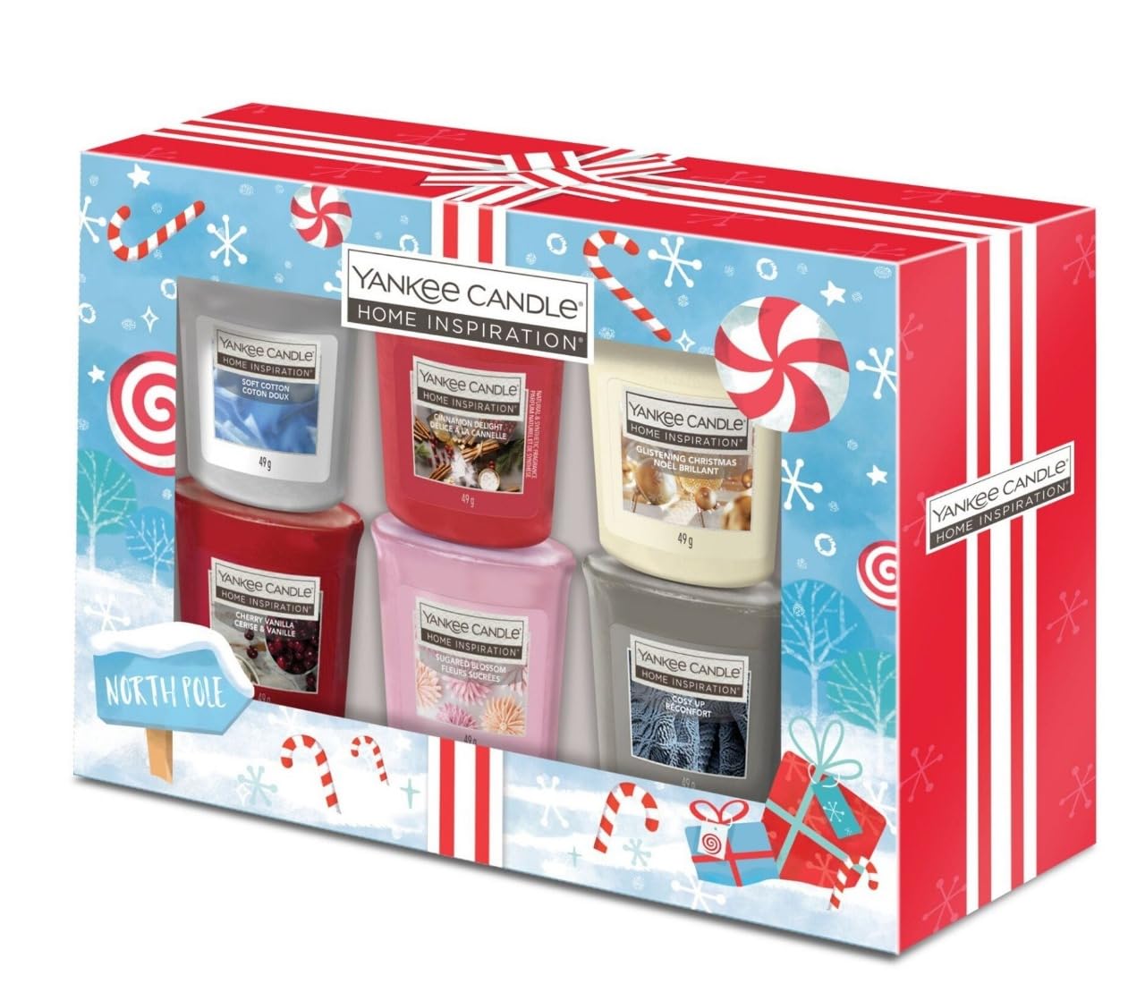 Yankee Candle Confezione regalo 6 candele Votive in vetro