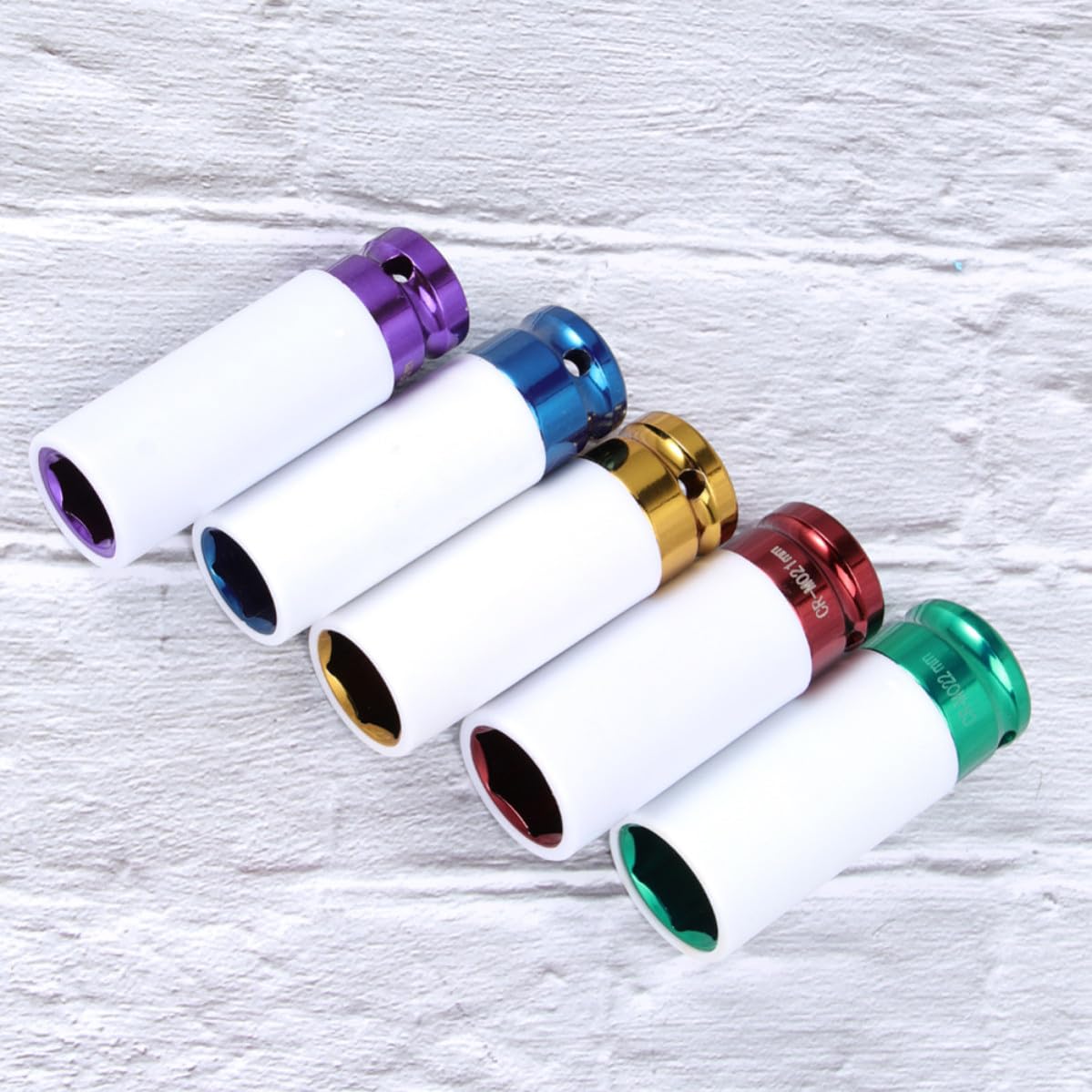 5 Piezas Juego de Vasos Protectores para Tuercas de Rueda 15 17 19