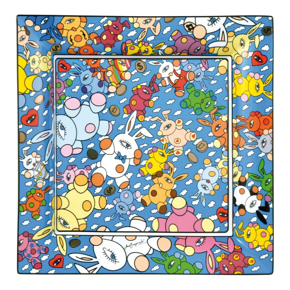 Goebel Bol Magic Bunny Explosion 30 salon ou table à manger coupe de fruits design pop art