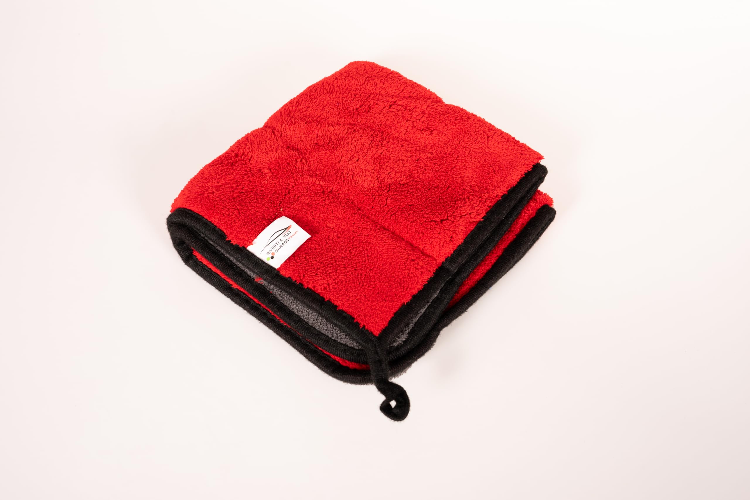 Paño de microfibra, 40 x 40 cm, 800 GSM, profesional, para coche, bicolor (10, rojo)