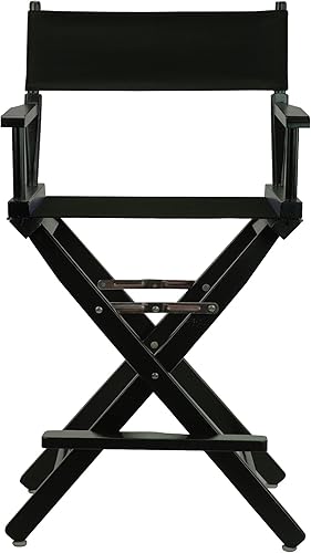 Miniatura 378 de Casual Home - Silla de director de 30 in, marco blanco, con lona color blanco, altura de barra