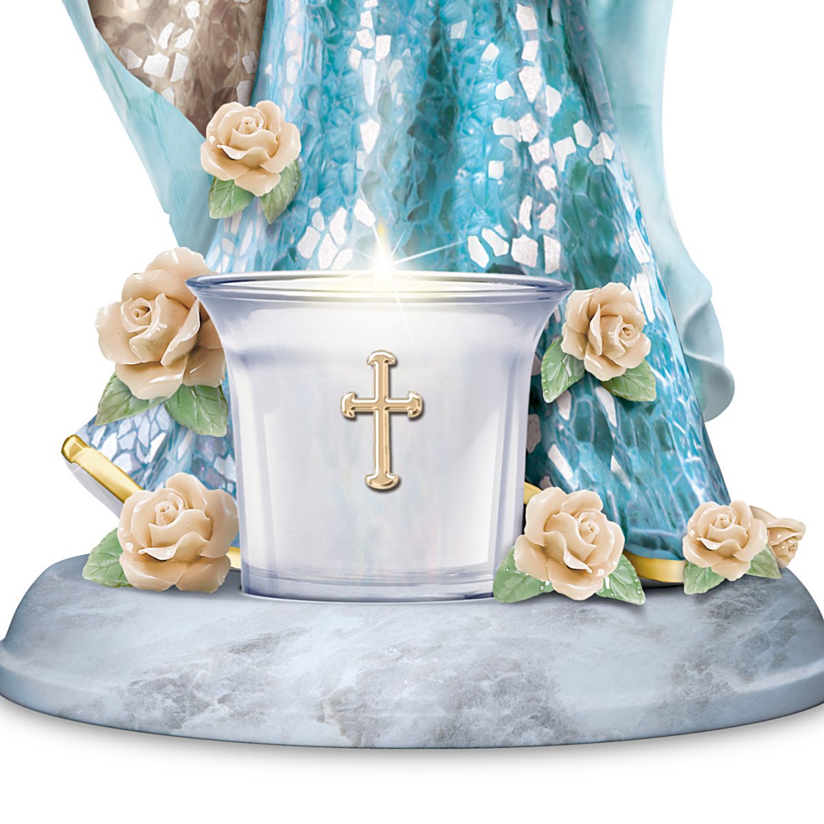 Blessed Virgin Mary Religious Mosaic Sculpture : Amazon.ca: Home