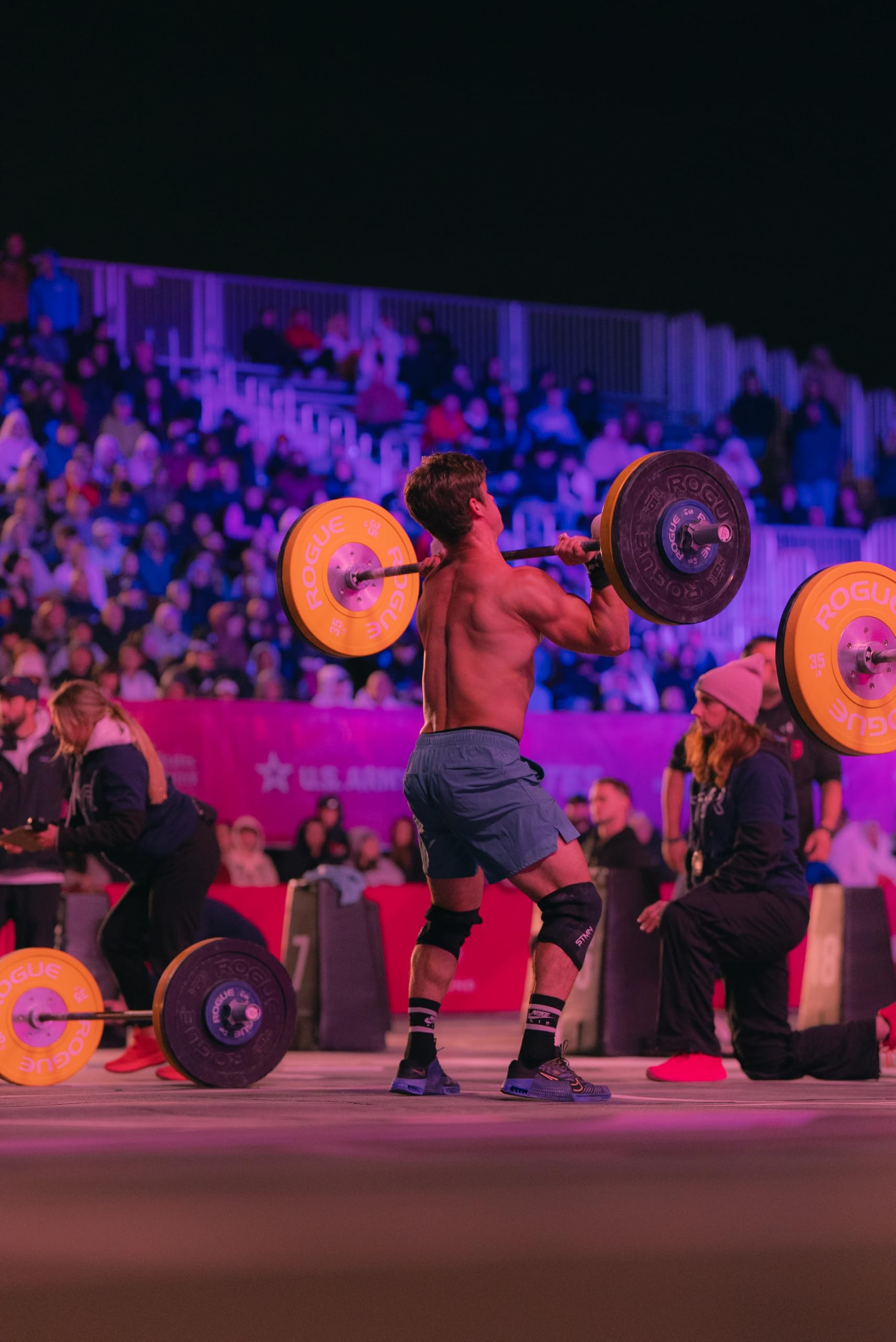 STAMINA FITNESS - Coppia di Ginocchiere Cross Training per Massima Protezione e Stabilità – Ginocchiere Per Workout, Pesistica e Powerlifting – Fascia Ginocchio Sportiva per Uomo e Donna