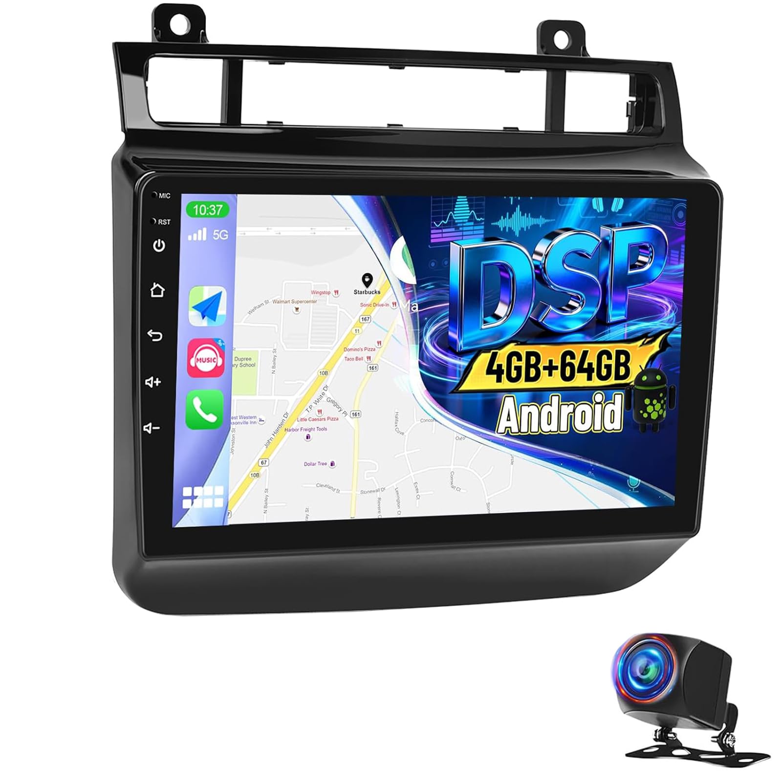 Ciosipul 8Core 8+256G Car Radio For Volk-Swagen Touareg 2011-2017 9 Inch Ips Touchscreen Carplay