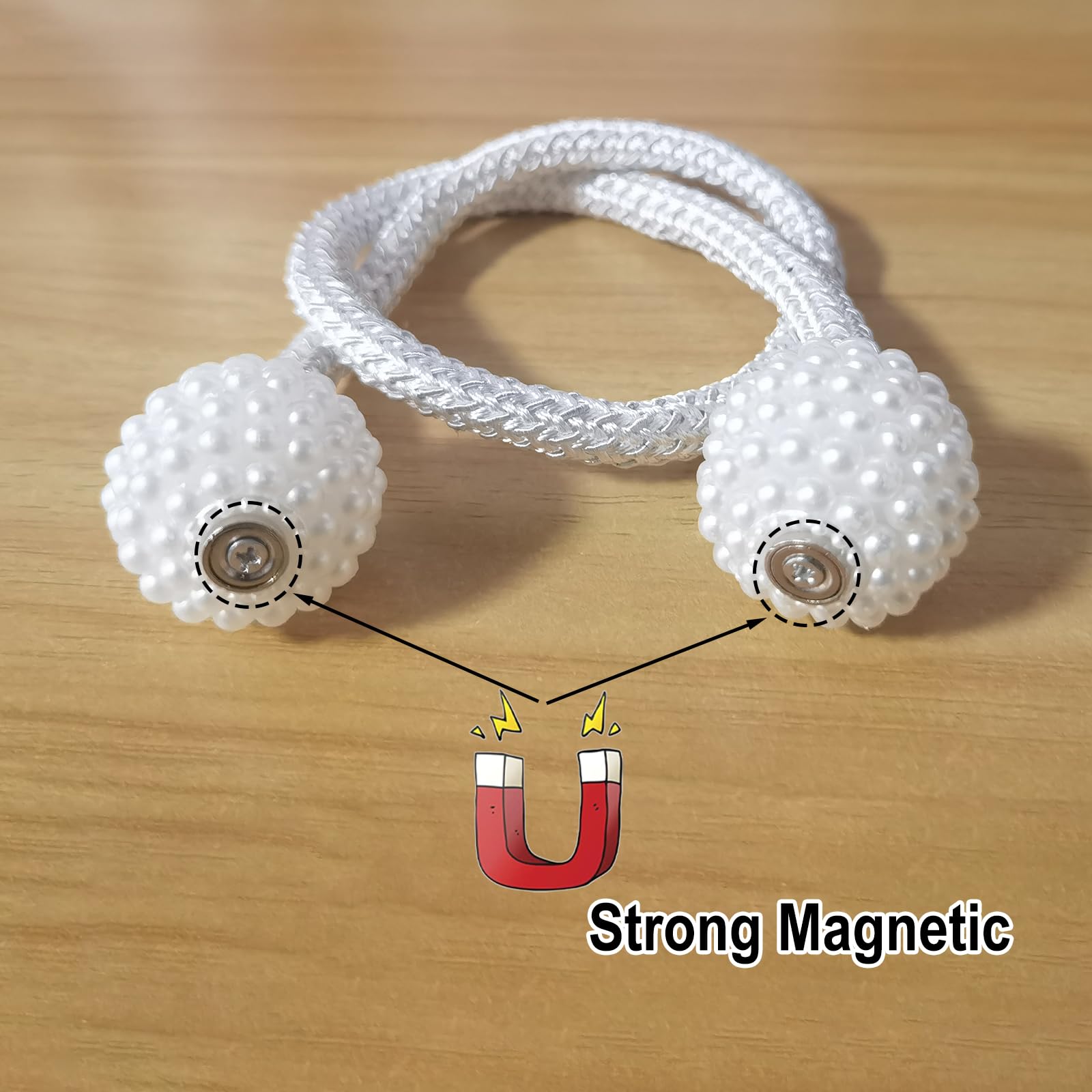Set di 4 fermatende intrecciati in stile rustico - Accessori decorativi fatti a mano per casa, ufficio, camera da letto | Leroy Merlin
