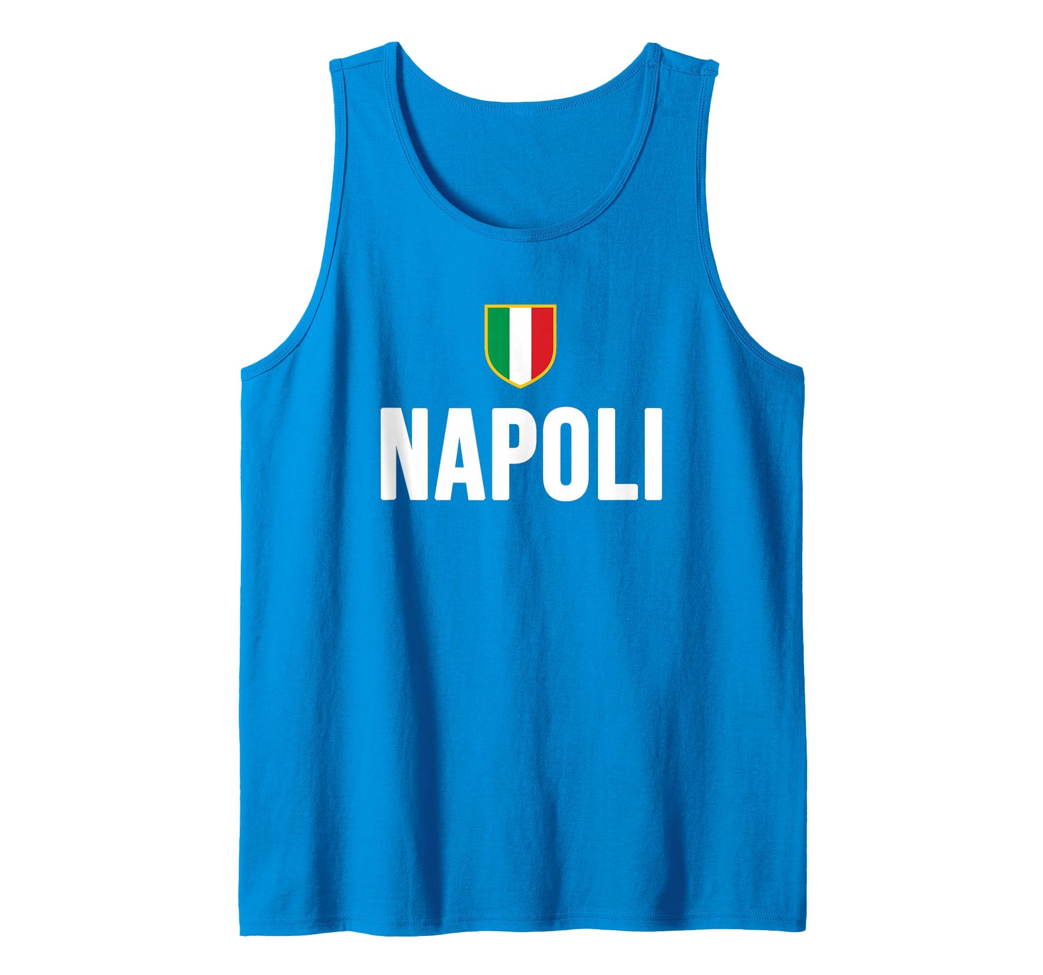 Napoli Naples Italian Flag Italy Italia Campania Souvenir Tank Top