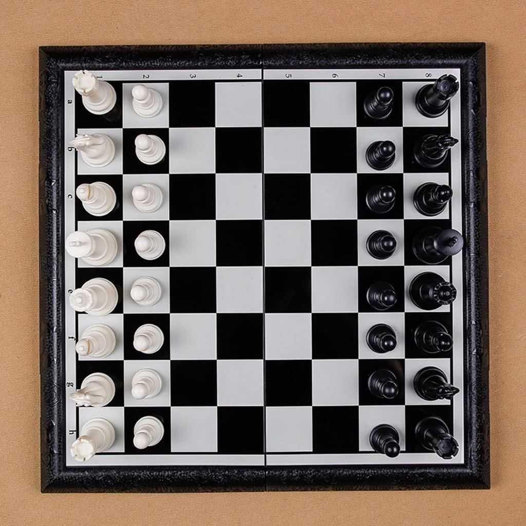 Schachspiel-Set, Schachspiel, Schachbrett-Set, magnetisches Schach, leicht zu tragen, faltbares Schachbrett, Studenten und Erwachsene, magnetisches Schach, Schach, Brettspiel, Schachspiel Schach