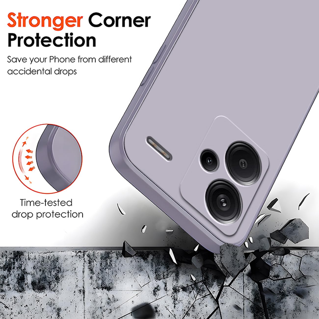 YUXING Cover In Silicio Per Xiaomi Redmi Note 13 Pro 5G / Poco X6 5G – Custodia Sottile Color Verde, Antiurto E Antiscivolo